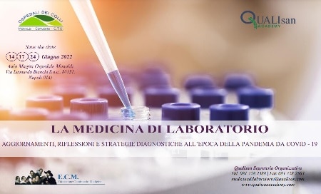 Medicina di laboratorio, aggiornamenti, riflessioni e strategie diagnostiche all’epoca della pandemia: il 14, 17 e 24 giugno il corso al Monaldi di Napoli