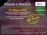 24 settembre a Napoli, ECM dal titolo “Tiroide e obesità: dalla dieta alla supplementazione”