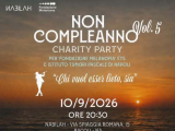 SAVE THE DATE. Ritorna il “Non Compleanno”: il 10 settembre al Nabilah una serata di solidarietà per la ricerca sul cancro.